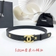 Special 3.0Cm Chanel Belt, Double-Sided Top-Grain Cowhide Leather, Length: 75Cm,