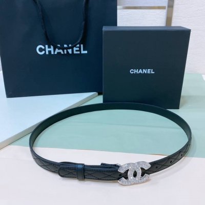 Chanel 24C Letter Belt, Soft And Durable Lambskin, . The Perfect Accessory For S