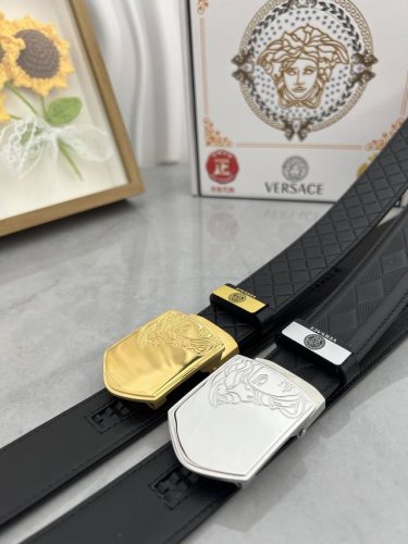 Product Name: Versace Automatic Buckle Material: 100% Genuine Top-Grain Cowhide