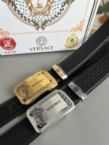 Product Name: Versace Original Automatic Buckle Belt Material: 100% Top Layer Co