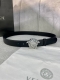 Width 3.0 Cm Versace This Soft Leather Belt Features A 3D Medusa Waist Belt Buck