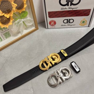 Product Name: Ferragamo Automatic Belt Material: Genuine Leather Belt, 100% Genu