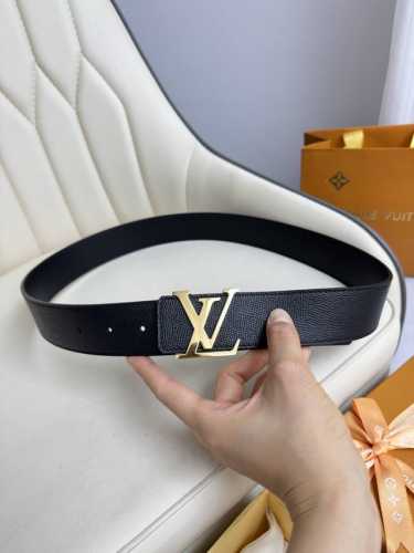 Louis Vuitton Lv Full Set Packaging 40Mm Width Genuine One-Piece Casting Hardwar