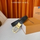Louis Vuitton Frog belt series, reversible, original hardware, exquisite hand-pa