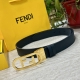 Fendl Fendi Width 35Mm Original Double-Sided First Layer Cowhide Production With