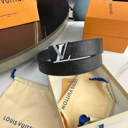 Original packaging L0Uis Vuitt0N New Season Men's Original Single Belt, 40mm wid - Click Image to Close