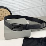 Special. Balenciaga Width: 3.5cm Top layer cowhide Vintage distressed logo Metal