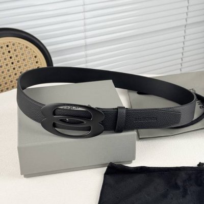 Special. Balenciaga Width: 3.5cm Top layer cowhide Vintage distressed logo Metal