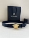 Versace 3.8Cm Wide Fabric Belt With Jacquard Greca Pattern, Featuring La Medusa