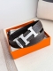 Product Name: Hermes Belt. Original Leather Belt Model: Buckle, Classic Pure Ste