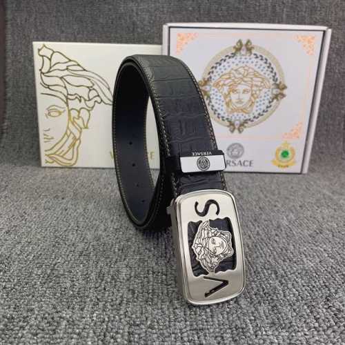 Product Name: Versace. Versace Material: Original Cowhide Belt 100% First-Layer