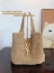 Ysl Yves Saint Laurent woven shopping bagThe texture is very high-endThe capacit