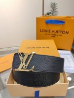 Special L0Uis Vuitt0N Lv Men's Premium Quality Belt, 40Mm Width, Featuring A Sta