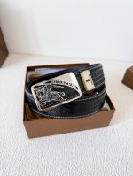 Product Name: Burberry Belt Original Model: Buckle Classic Pure Steel Material B