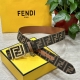 Fendl, same style as in Fendi boutiques, 3.8cm wide, original custom fabric, Ff