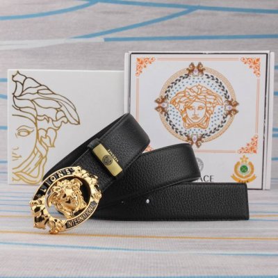 Product Name: Versace (Ddd) Material: 100% top-grain cowhide belt, guaranteed ge
