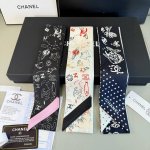 Chanel 25C latest fish Twilly scarf The new La series headband is so cute, with