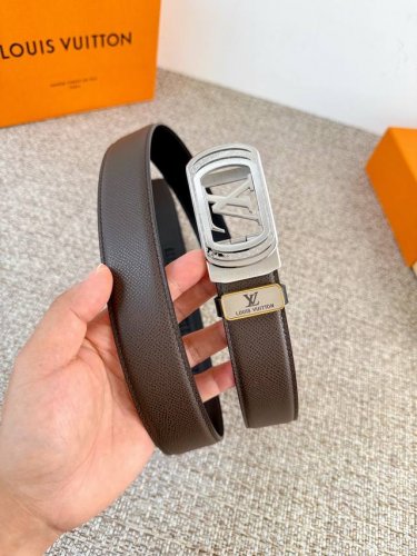 Product Name: Louis Vuitton Belt Original Automatic Buckle Model: Automatic buc Product Name: Louis Vuitton Belt Original Automatic Buckle Model: Automatic buc