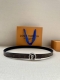 Special 2.0-Inch Wide This New Lv Iconic Double-Sided Belt Features The Iconic I