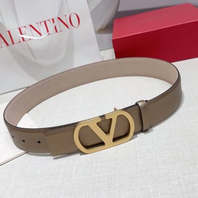 2004.0Cm Valentino belt, double-sided top-grain imported cowhide, length: 75.80.