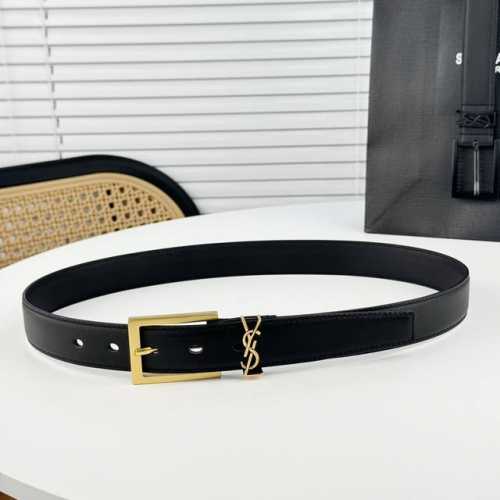Saint Laurent Saint Laurent Women's Belt, Classic Colors Available, Every Stitch