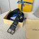 Original packaging L0Uis Vuitt0N This season's new men's original belt width 35m