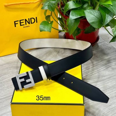 fendl Fendi Width 35Mm Original Double-Sided Top Layer Cowhide With Original