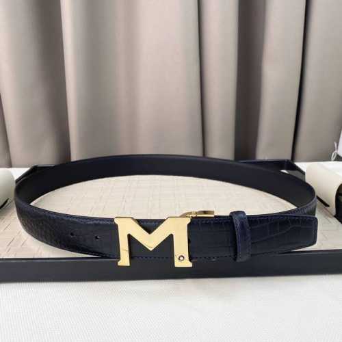 Men's Montblanc Soft And Delicate, Versatile And Elegant, 3.5 Cm Wide, Customiza