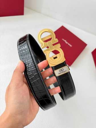 Product Name: Ferragamo Automatic Belt Model: Automatic buckle, pure steel auto - Click Image to Close