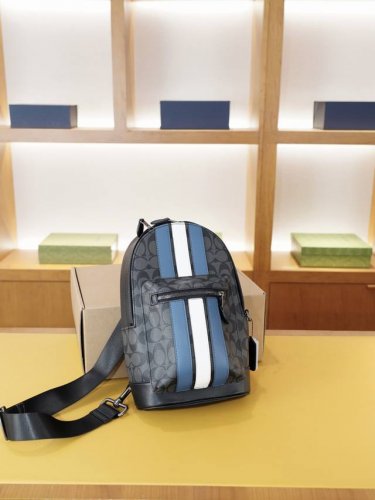 A high-end chest bag from Coach's official website, a timeless and iconic produc
