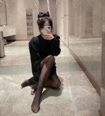 One box contains one pair of Saint Laurent classic flocked letter stockings, a h