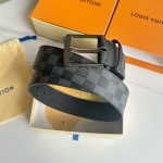 Original Packaging Louis Vuitton New Season Men's Original Single Belt, 40Mm Wid