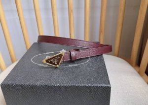 Prada's latest belt from the boutique. This belt features a simple yet exquisit