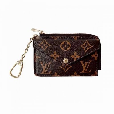 Exclusive new Lv classic old flower card holder, bag ornaments, multi-function