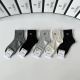 Specially packaged Chanel new mid-calf slouch socks! Five pairs per box, same st