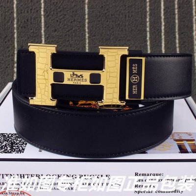 Product Name: Hermes Reversible Leather Belt Model: Look for the official packa