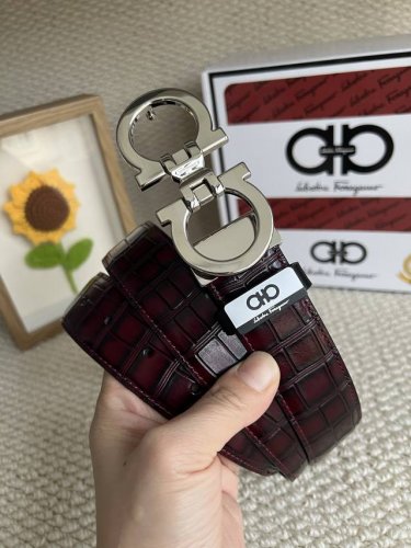 Product Name: Ferragamo Original Single Belt Material: 100% Top Layer Cowhide Le