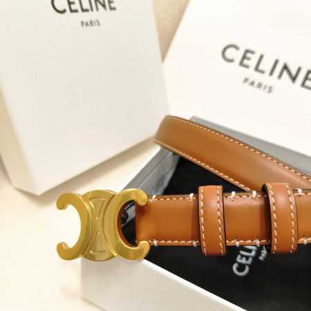 Celine double-sided top-grain cowhide, 2.4cm wide DDD - Click Image to Close