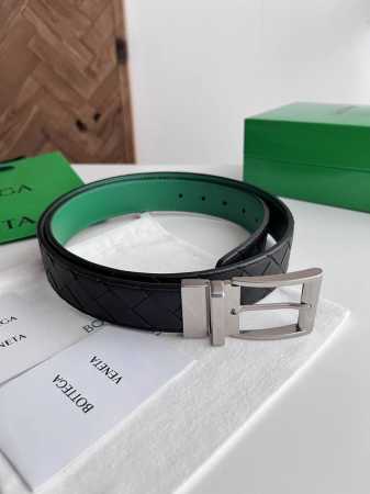 Bv 2025 latest men's braided belt, double-sided, pure handmade Intreccio large p - Click Image to Close