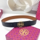 4.0Cm Tori Belt Double-Sided Top Layer Leather Length 80.85.90.95.100.105. Eu