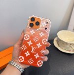 Starry Orange Series LV Phone Case Model: To avoid model errors, please check t