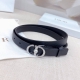 2.0cm Dior belt, double-sided top layer cowhide, length: 75.80.85.90.95. .Europe