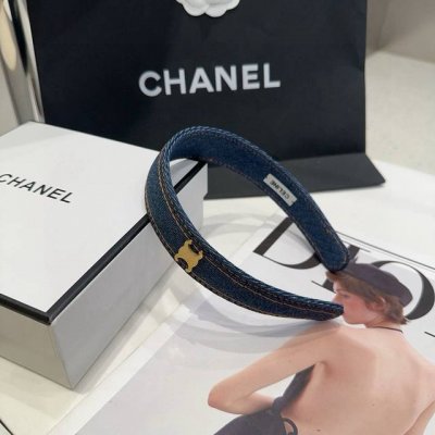 Comes with packaging box Celine Arc de Triomphe new headband, a popular online t