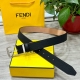 Fendi Fendi width 35mm original imported double-sided top layer cowhide with ori