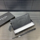 Prada leather clutch with multiple card slots, classic and versatile wallet, pho