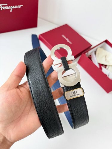 Product Name: Ferragamo belt, original Model: Buckle, classic pure copper buckl