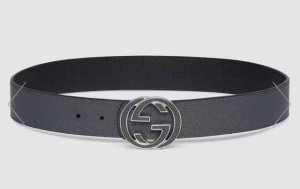 Gucci.Gucci Full set of packaging, beautiful Gucci double G buckle men's new bel