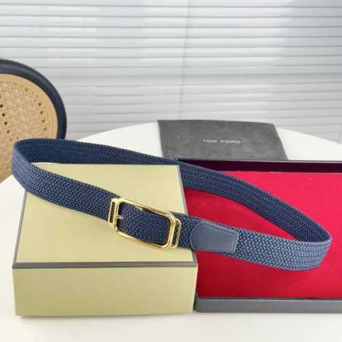 Men's Tf Tony Ford Elastic Webbing Strap, Soft And Delicate, Casual And Simple O