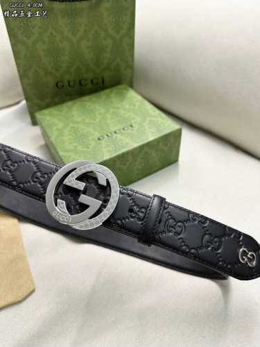 Special Gucci. Gucci Full Set Of Packaging 3.8Cm Imported Calfskin Embossing, Co