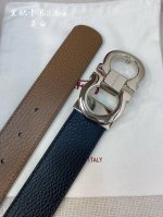 f3.5Cm High-End Custom Men's Belt, Double-Sided Imported Cowhide, Self-Select